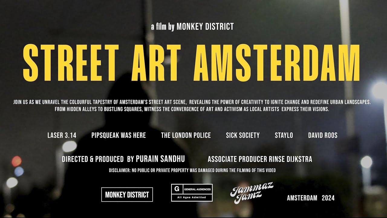 Street Art Amsterdam - A Monkey District Documentary