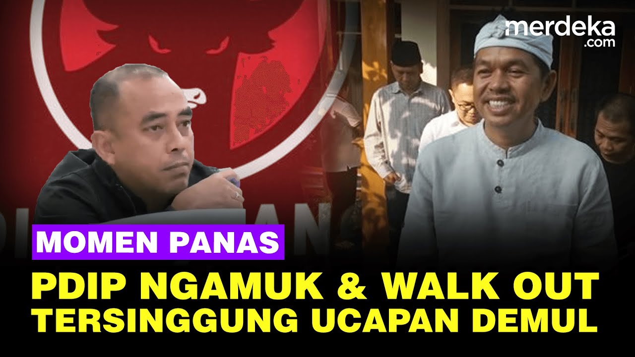 [FULL] Detik-Detik PDIP Ngamuk & Walk Out Paripurna DPRD, Tersinggung Ucapan Dedi Mulyadi
