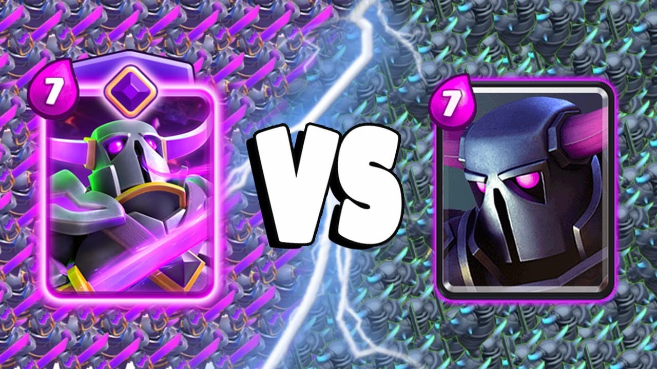 EVOLVED PEKKA vs PEKKA - Clash Royale Challenge