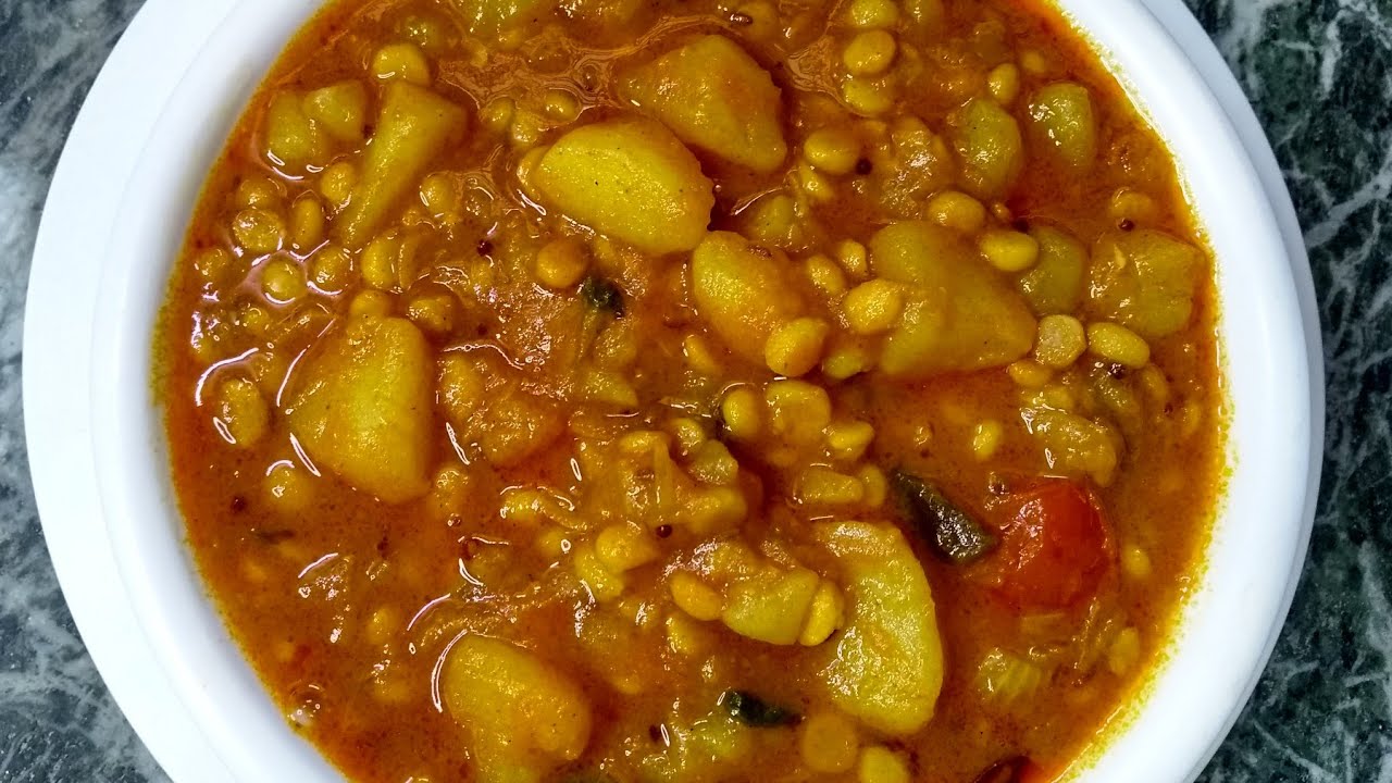 How to Prepare Aloo Chana Dal Curry in Telugu/ఆలూ సెనగపప్పు కూర/aloo senagapappu curry recipe