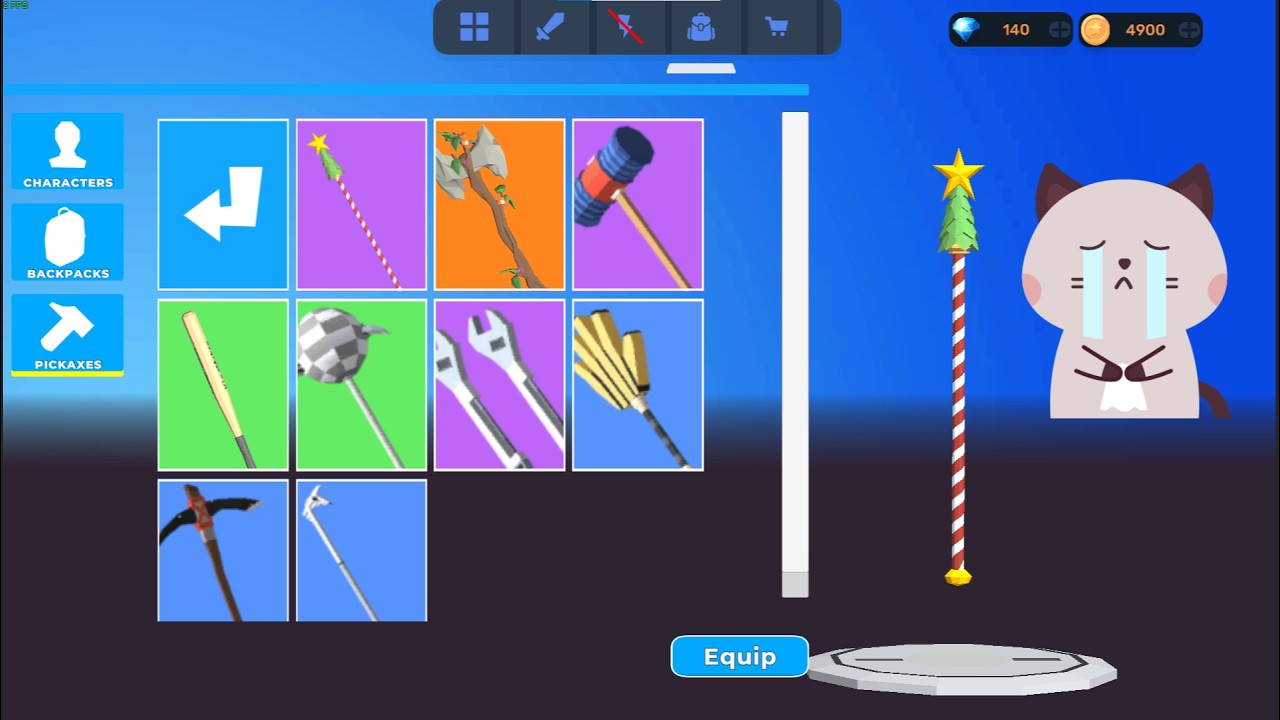 This is the most broken pickaxe in Buildnowgg 😭
