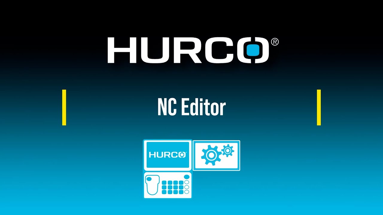 Hurco Control Demo: NC Editor for G-Code