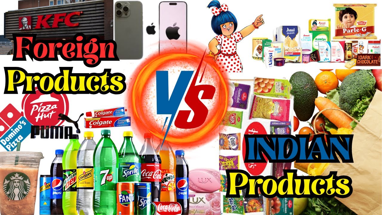 🫢విధేసి వస్తువులని మనం ఎంత వాడుతున్నామో చూడండి| Indian Products vs Foreign Products