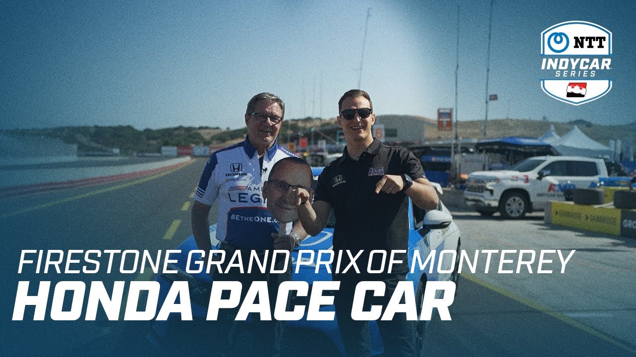 HONDA PACE CAR // ALEX PALOU AND RICKY DAVIS