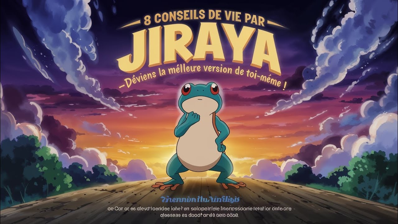 8 Conseils de Vie par Jiraya, l'Ermite des Crapauds 🐸 | Sagesse, Ninja et Rire | Naruto Inspiration