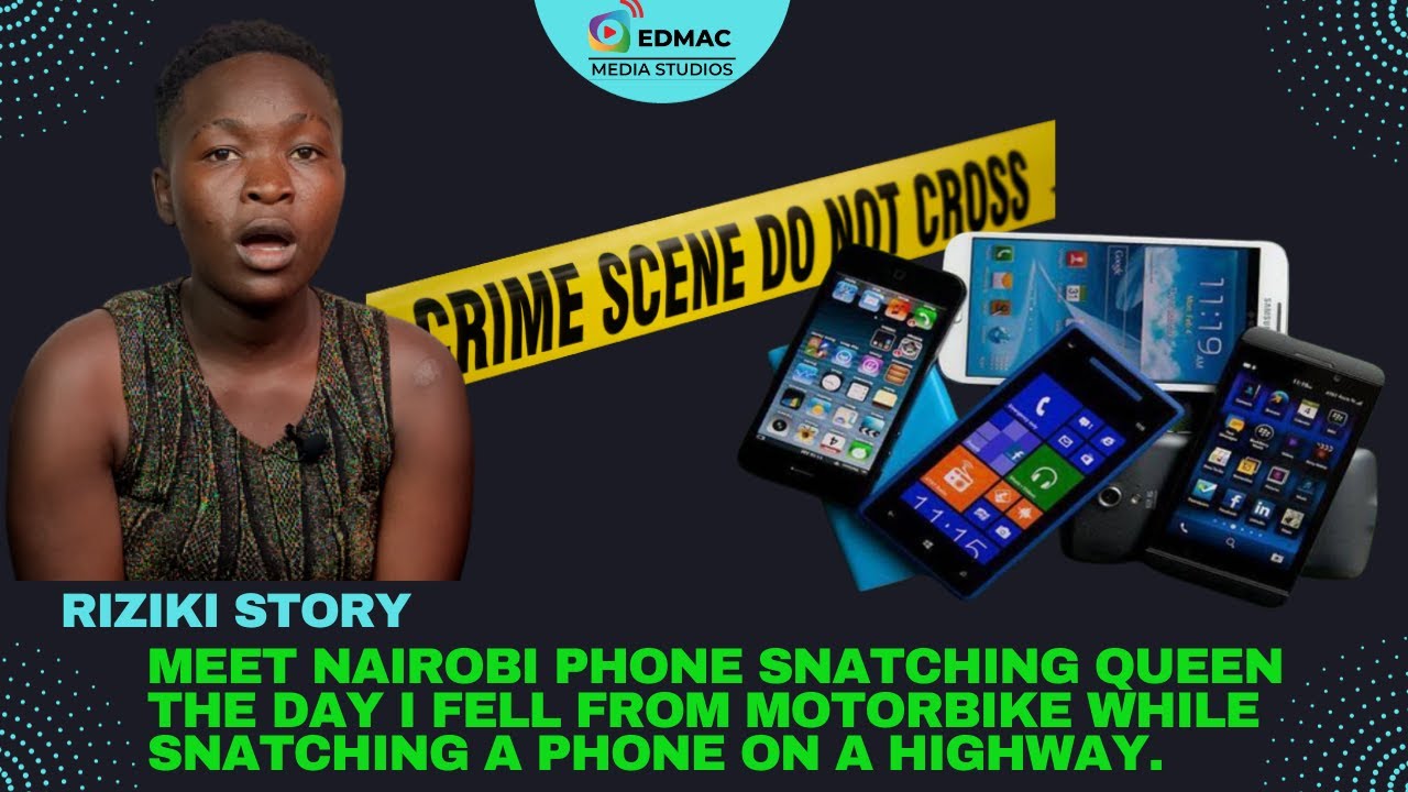 THE DAY I FELL FROM A  SPEEDING  MOTORBIKE  WHILE SNATCHING A PHONE ON A HIGHWAY