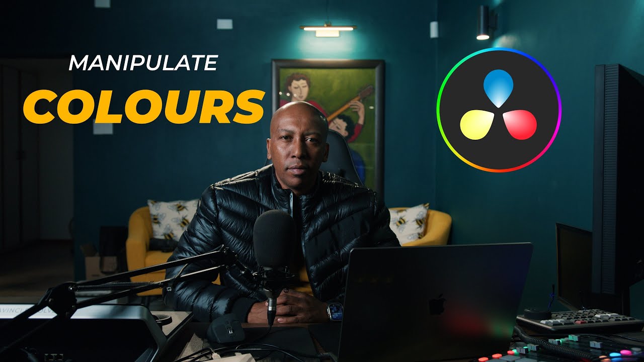 MANIPULATE COLOURS IN DAVINCI RESOLVE