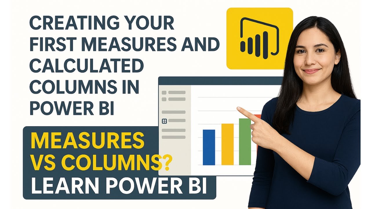 Создание первых мер и вычисляемых столбцов в Power BI