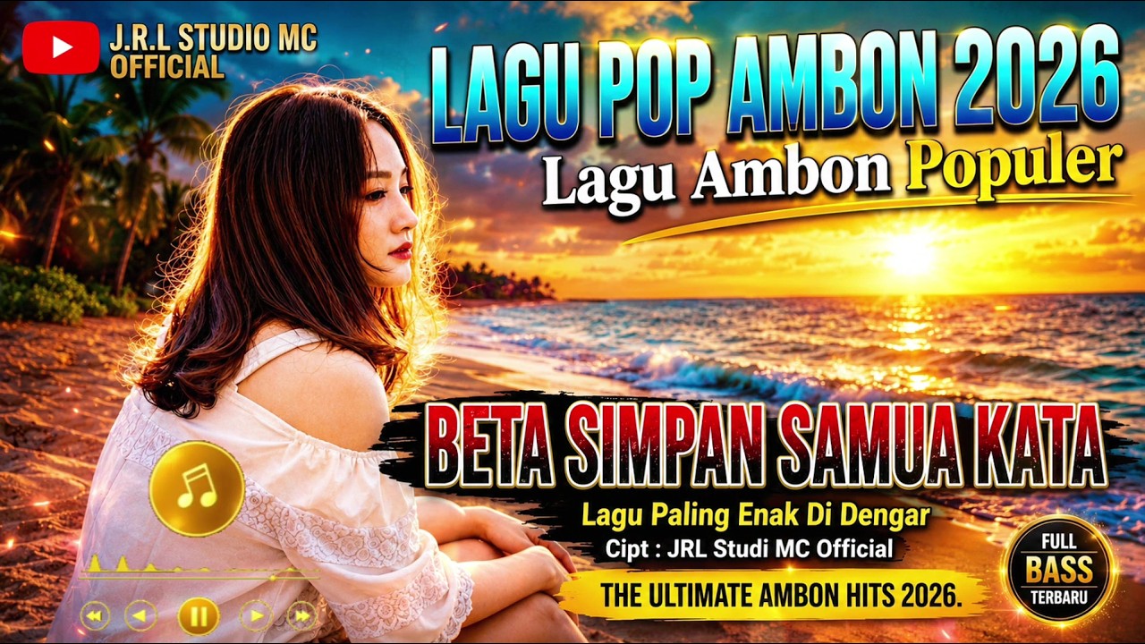 Beta Simpan Samua Kata - 🎹Lagu Ambon Terbaru 2026 (Official Music)