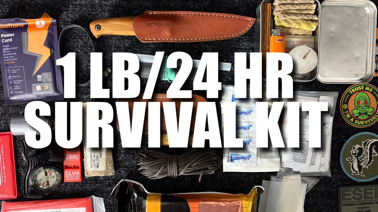 The 1 LB / 24 HR Wilderness Survival Kit &ndash; Lightweight Gear for Serious Emergencies