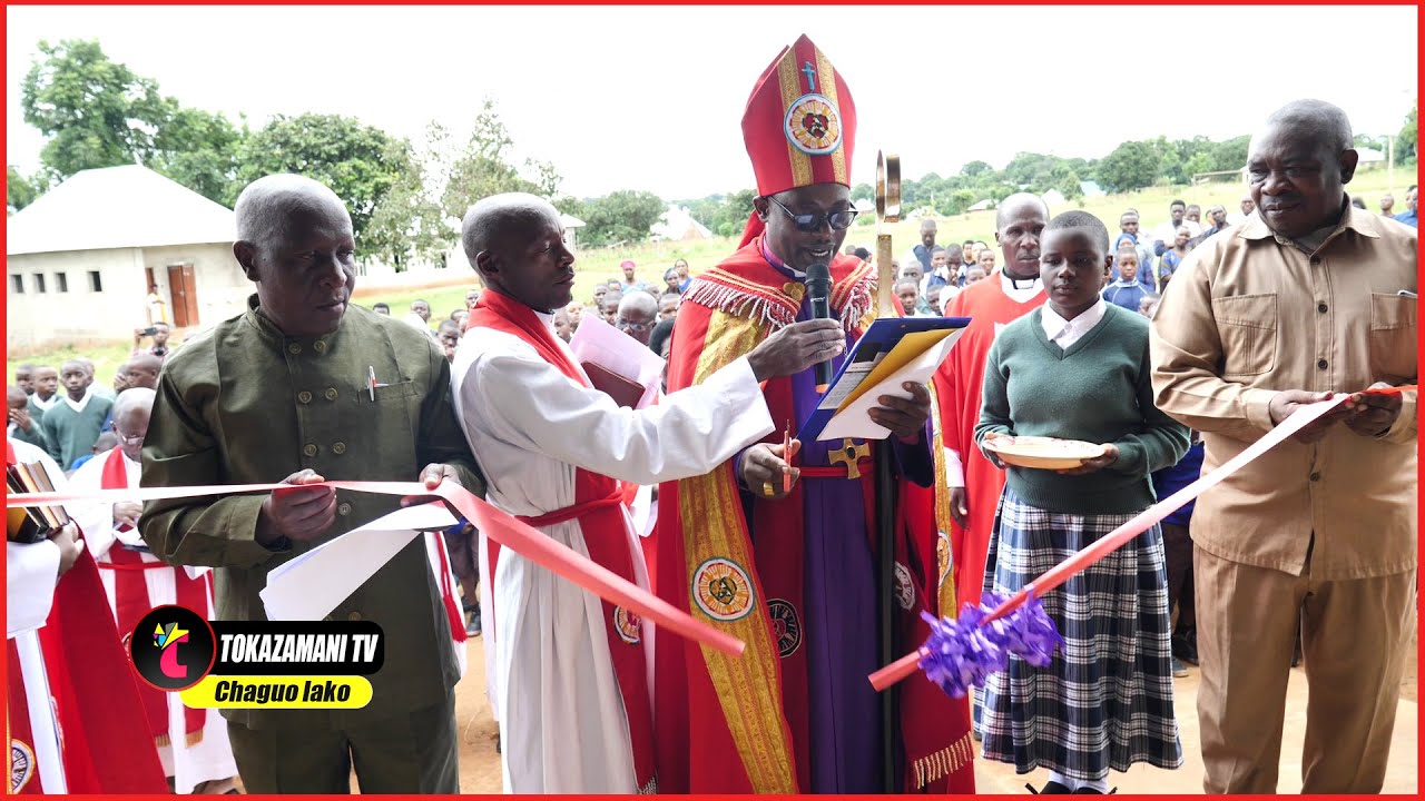 UZINDUZI WA UJENZI WA SEKONDARI YA RUVUMA LUTHERANI WAZAZI NA WALIMU SIMAMIENI MAADILI YA WATOTO.