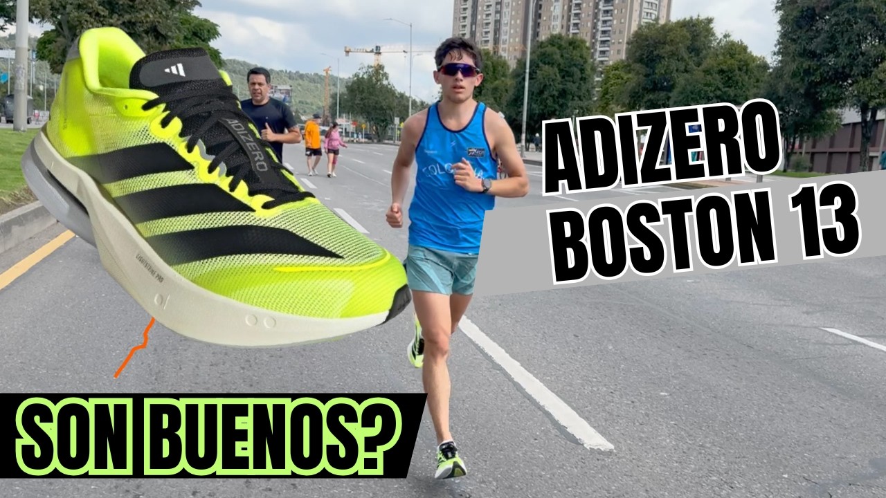 ADIDAS ADIZERO BOSTON 13 PRIMER VISTAZO Y ENTRENAMIENTO //ANDRES RIAPIRA 🇨🇴