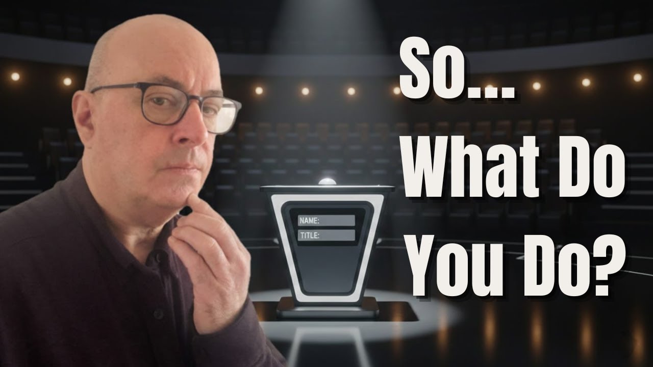 Who Are You Without the Job Title?
