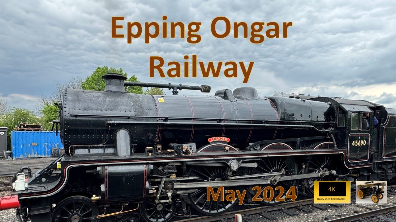 The Epping Ongar Railway,  Steam Gala, May 2024, Heritage Railway