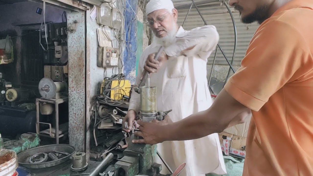 penumatic grease pump repairing