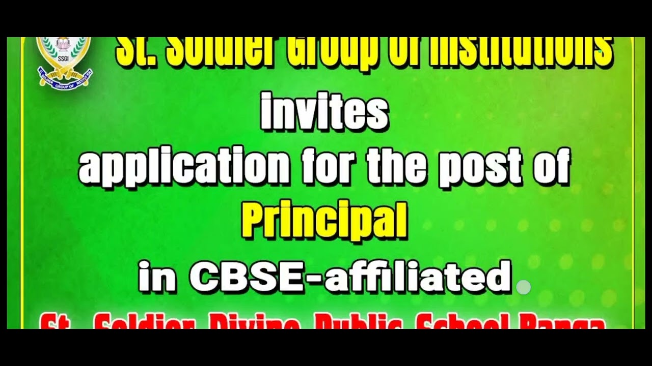 School Principal vacancy 2025 I Apply from all India @sunilkaushaljobs