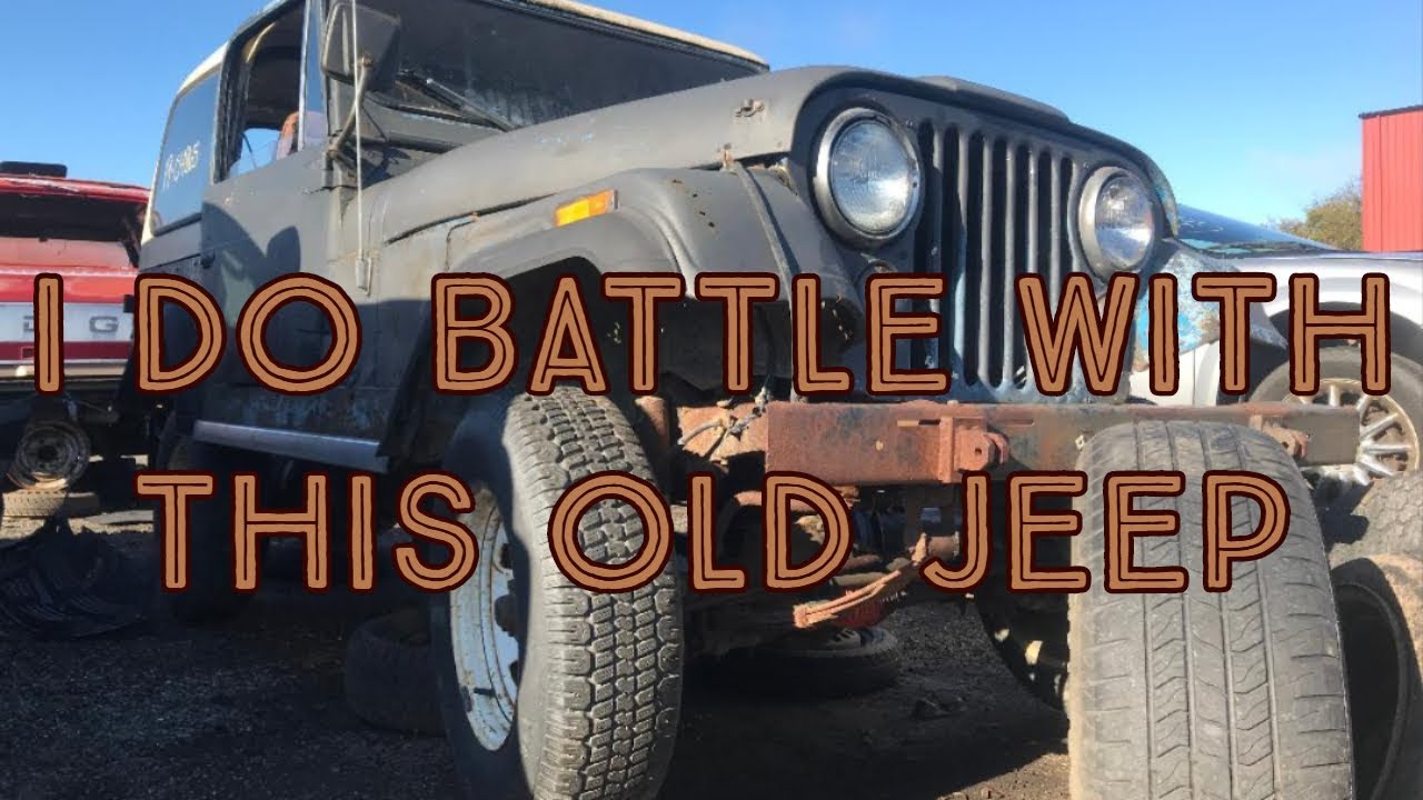 One the hunt for WJ fenders, and a Wrangler or CJ grill - D&E in the U-Pull 21