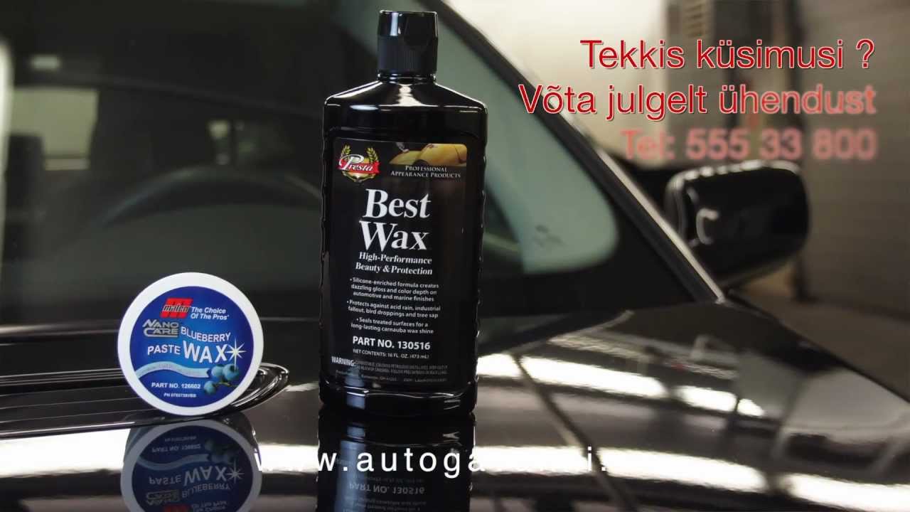 Vaata, kuidas Best Wax vahatamine sinu autot kaitseb!