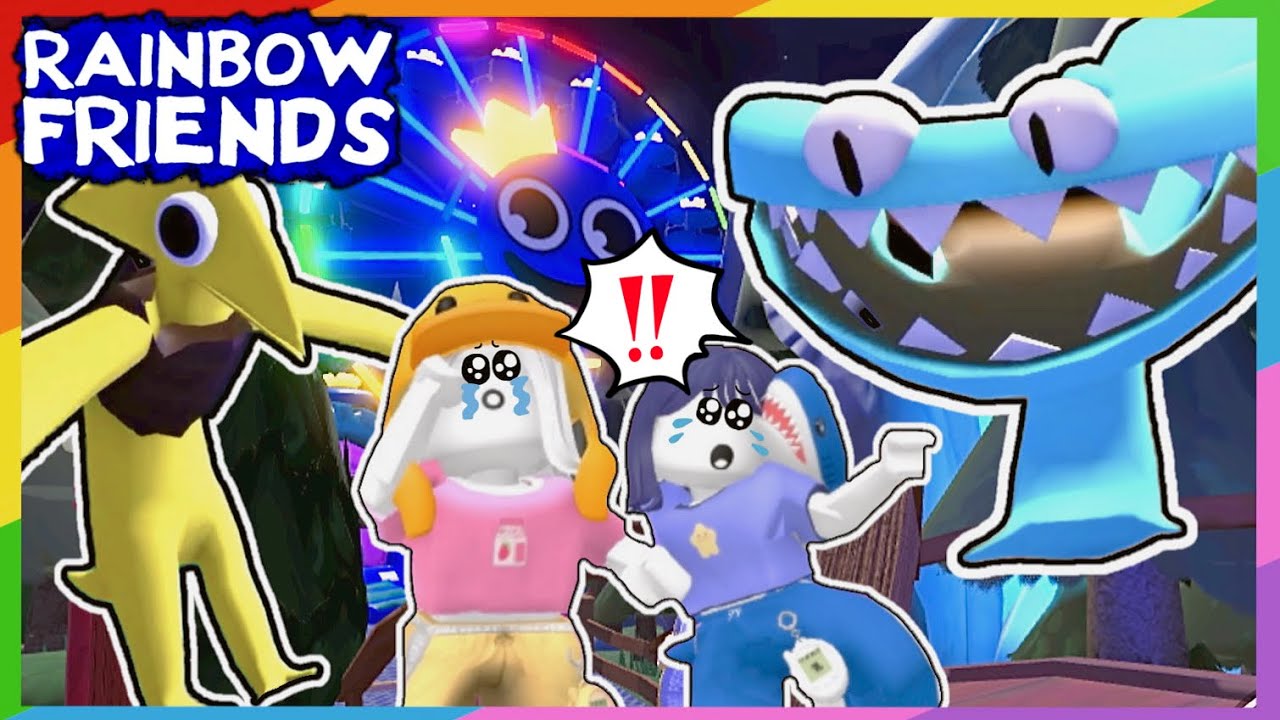カラフルなモンスターがいる遊園地から脱出する「レインボーフレンズ２」がヤバすぎる…！！【ロブロックス/ROBLOX】