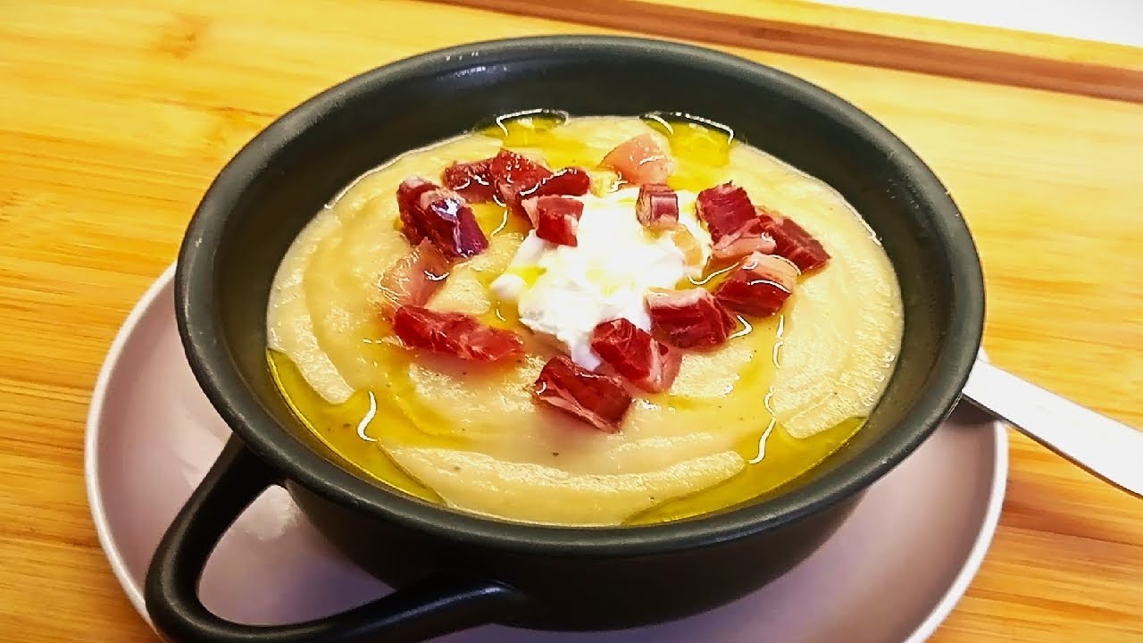 VAS A ALUCINAR con esta CREMA DE COLIFLOR Y AJOS ASADOS!