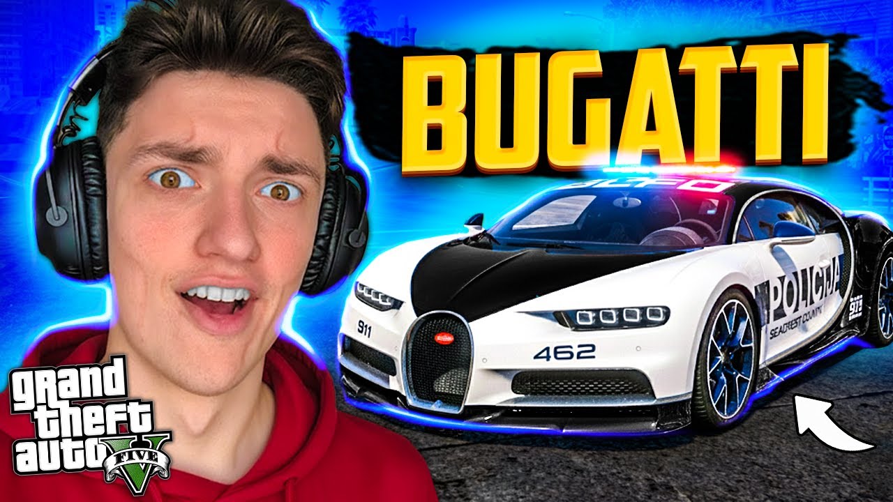 Naujas IMPORTINIS Policijos Buggati 🚓 | GTA RP Lietuviškai | GTAKaimeliai.lt