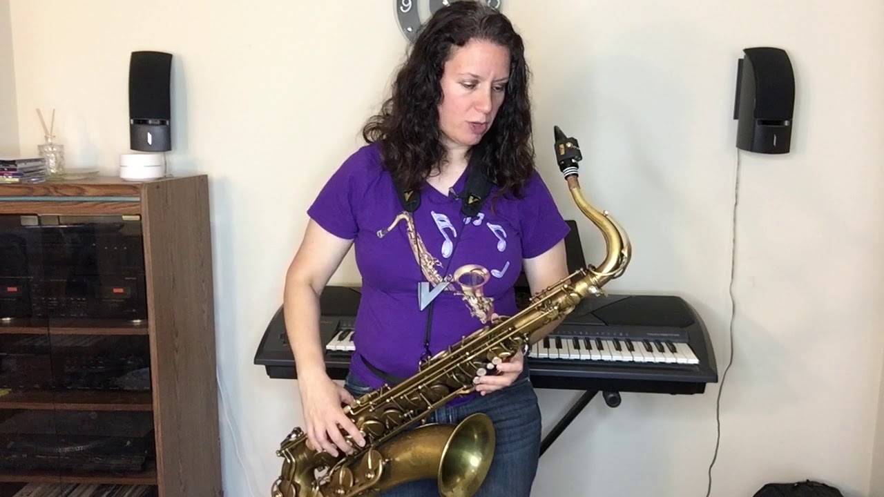 How to Hold the Saxophone