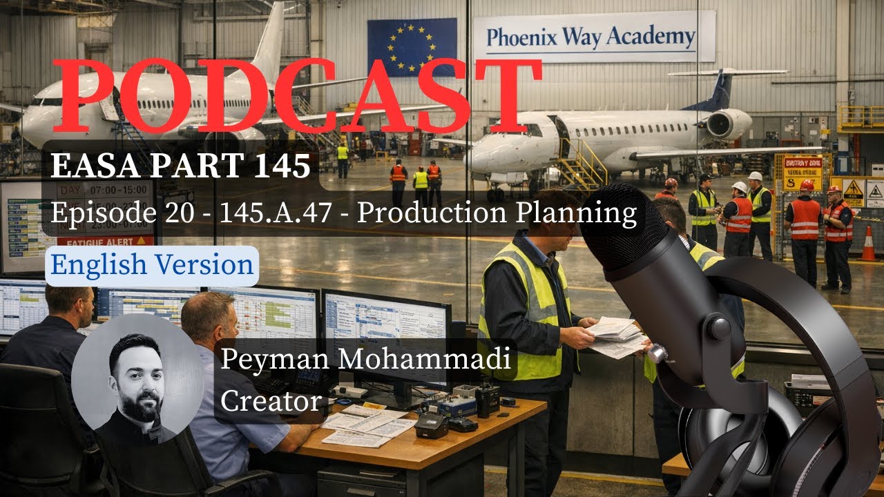 EASA 145.A.47 - EP20 - Production Planning: Why Planning is More Than Just Scheduling (English)