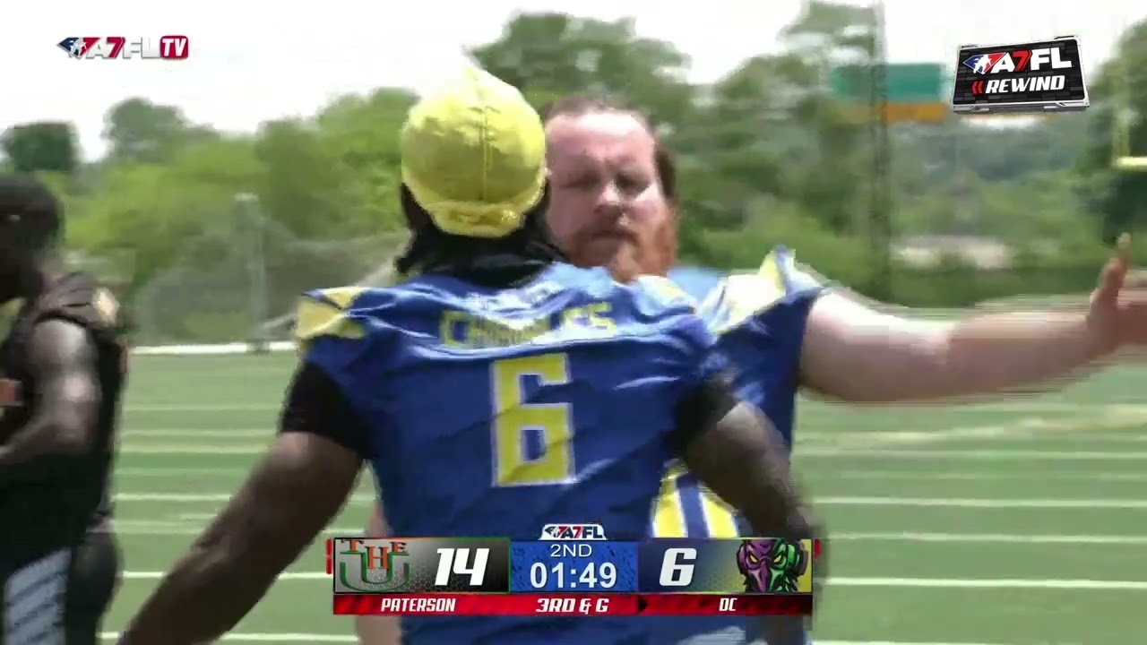 Paterson U vs DC Buzz A7FL Rewind 2024 Round 1 Playoffs