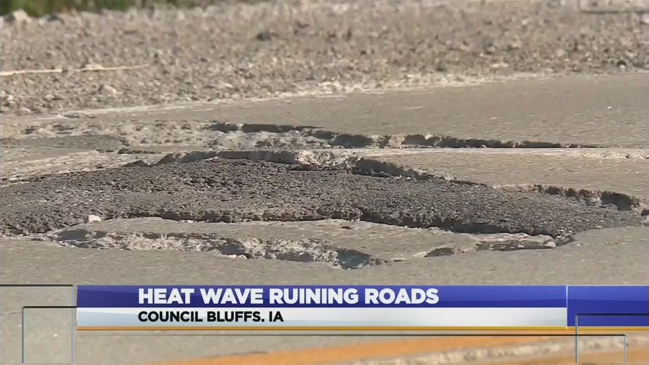 Heat Wave Ruining Roads