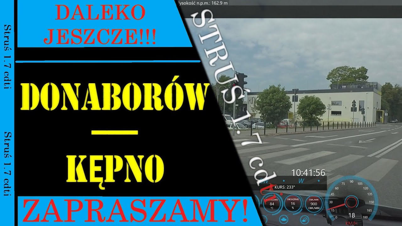 DONABOR&Oacute;W - KĘPNO GPS [DW482] @BoczneDrogi