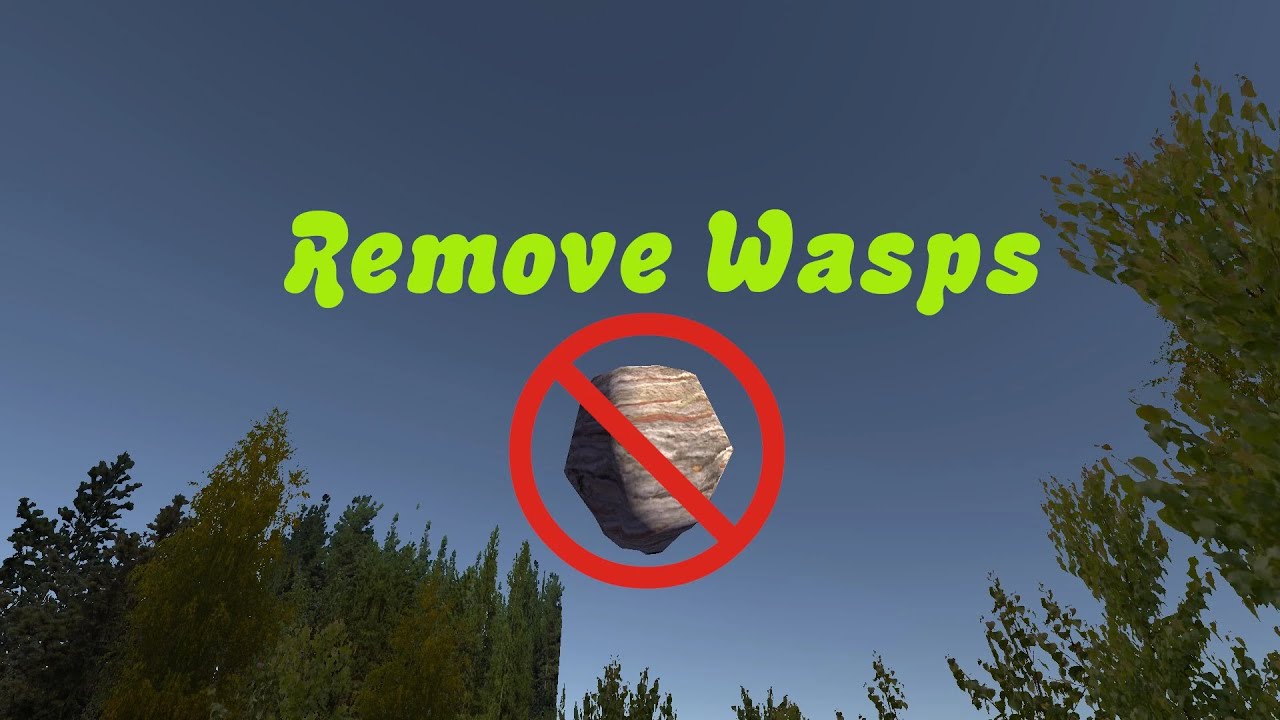 How to Remove Wasp and Hives (Bees) Tips and Tricks My Summer Car