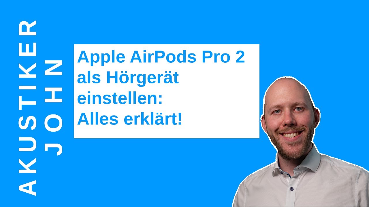 Apple AirPods Pro 2 als H&ouml;rger&auml;t einstellen: Alles erkl&auml;rt.