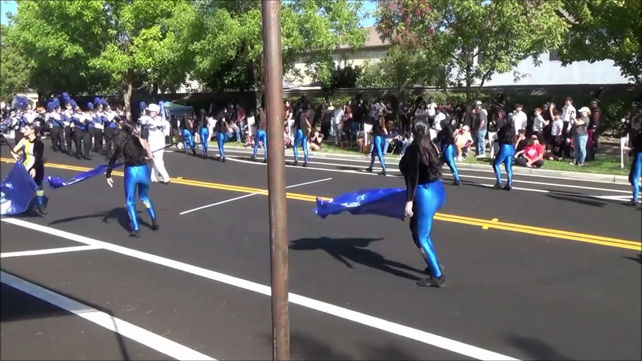 The Inderkum Tigers Marching Band at the 2024 Franklin Invitational Band Review