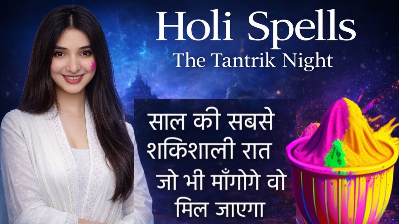 मैने जब भी हैसे होली की रात Ritual करा है बड़े से बड़ा काम बना है Holi Spells and Rituals