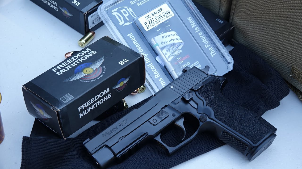 SIG Sauer P227 DPM Systems Recoil Reduction System
