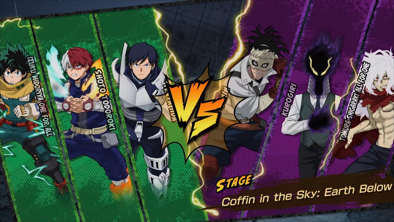 All's Justice: Tenya|Shoto|Izuku vs. Stain|Kurogiri|Tomura (Requested)