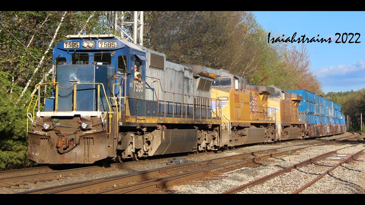 Chasing Veteran Pan Am C40-8 & Union Pacific Visitors on PAS 23k! [5-13-22]