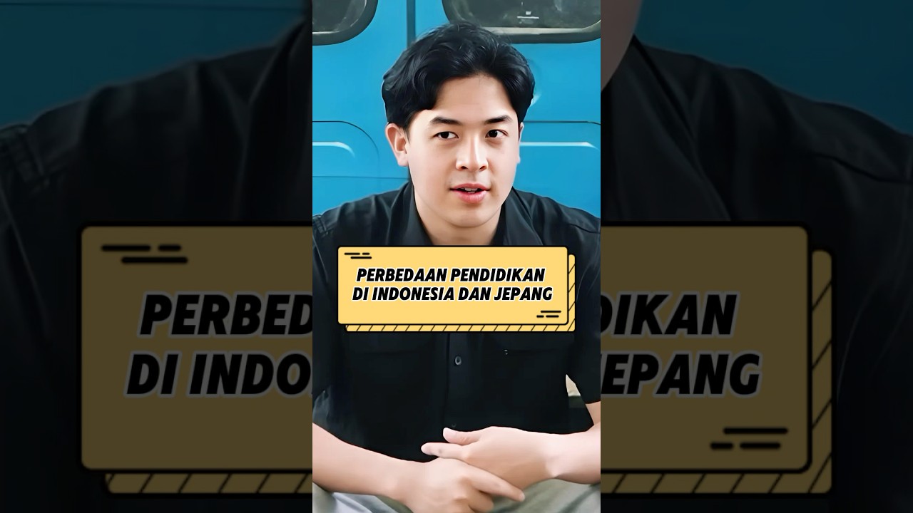 Perbedaan pendidikan Indonesia dan Jepang‼️ #jeromepolin #prazteguh #pendidikan #shorts