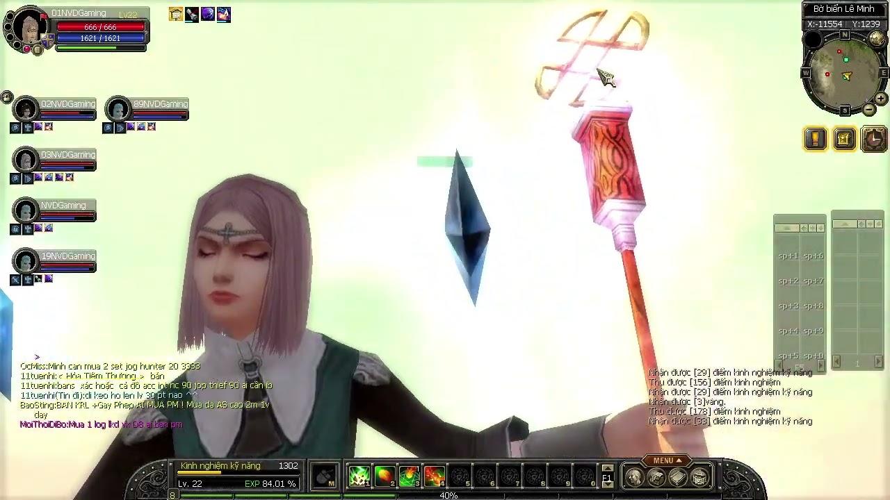 Silkroad Online  - Con đường tơ lụa | NVDGaming 32 Mỹ Nhân Ngư Lv19