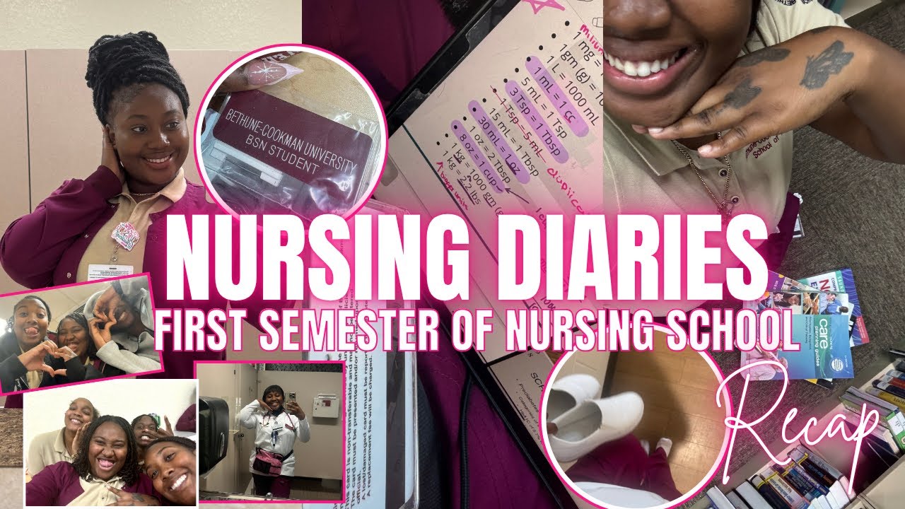 My First Semester of Nursing School Recap | Study Tips, Grades, Clinical, ADVICE