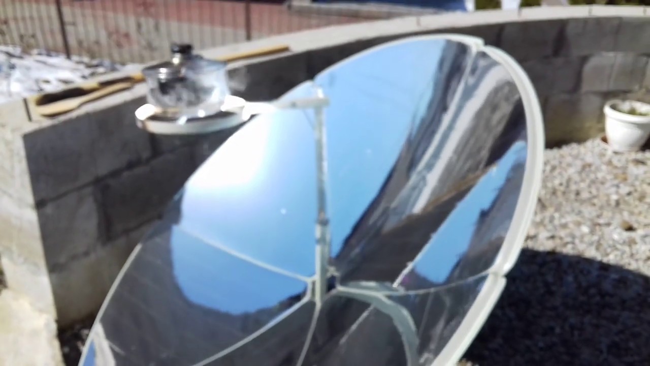 SOLAR  COOKER# SOLAR  GRILL# SŁONECZNY  GRILL# test 5 b) EGGS