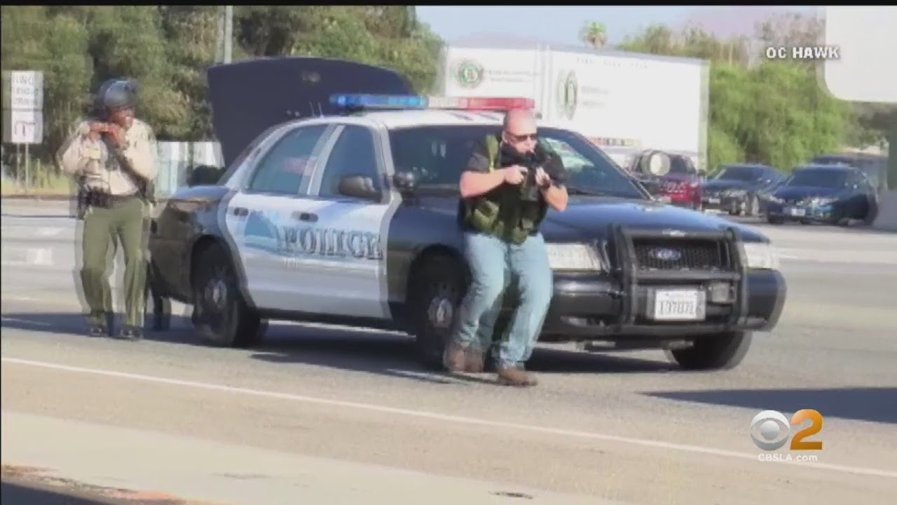 1 CHP Officer Dead, 2 Injured In Shooting On 215 Freeway