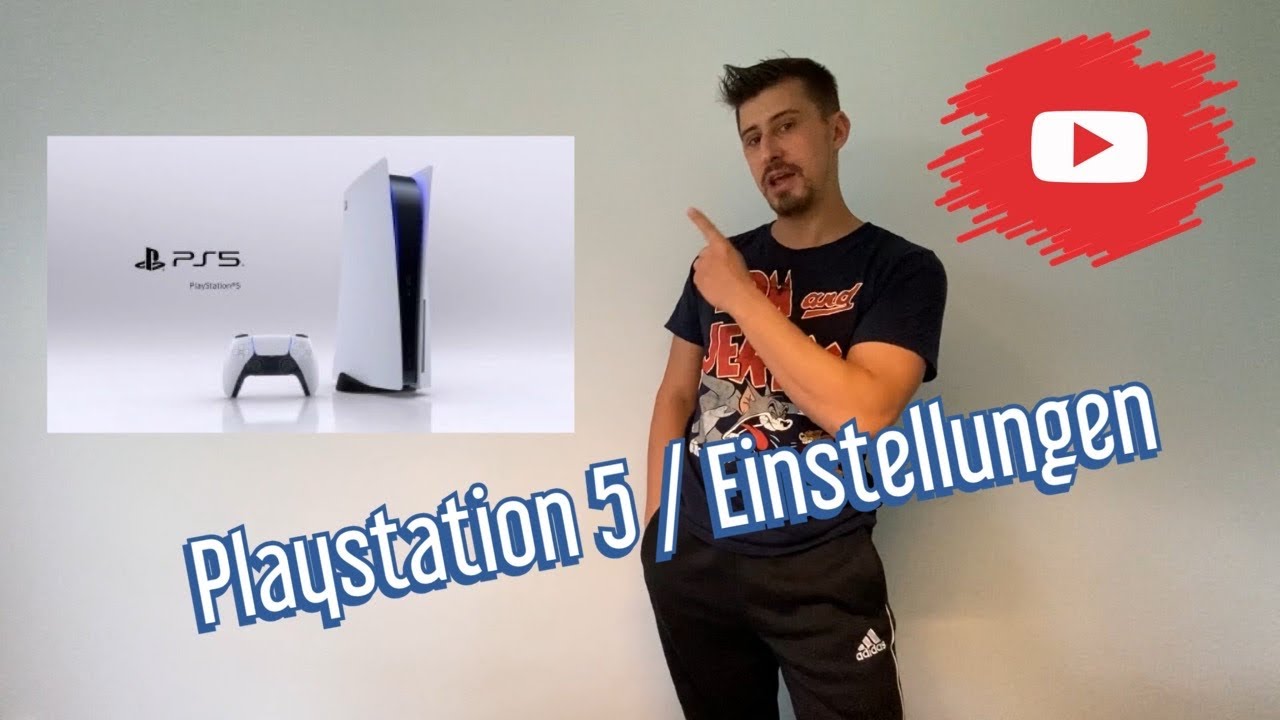 PS5 Einstellungen Menü