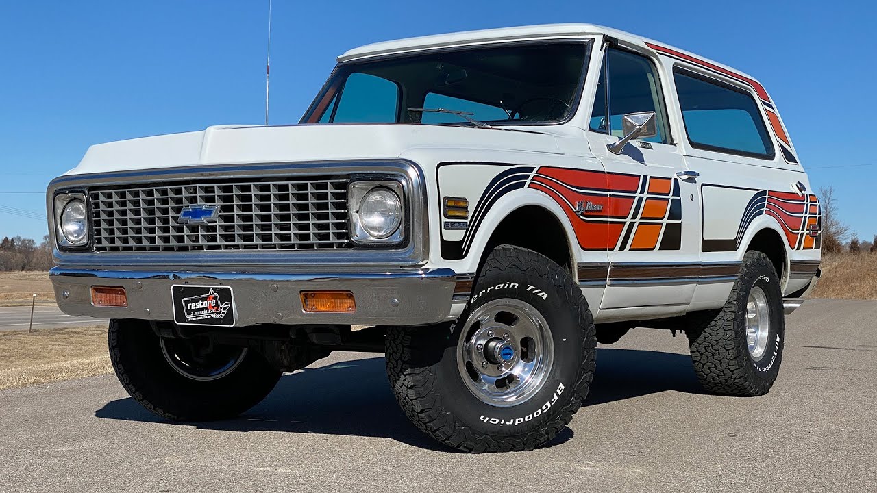 1972 K5 Blazer 4x4 - 5.7 V8 Automatic - Feathers Edition Stock #1297