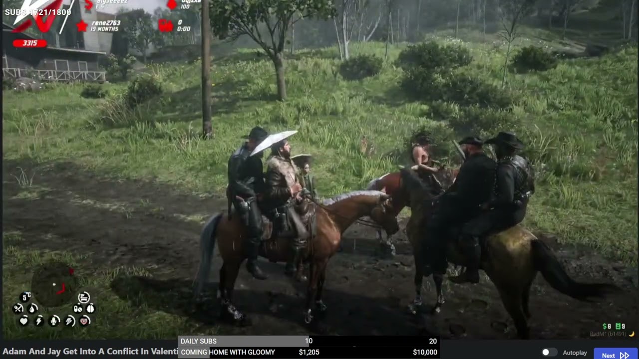 Denzel Reacts To The Mandem (Misfits) RDR2 Best Moments |RDRR2| GOLDRUSH RP|