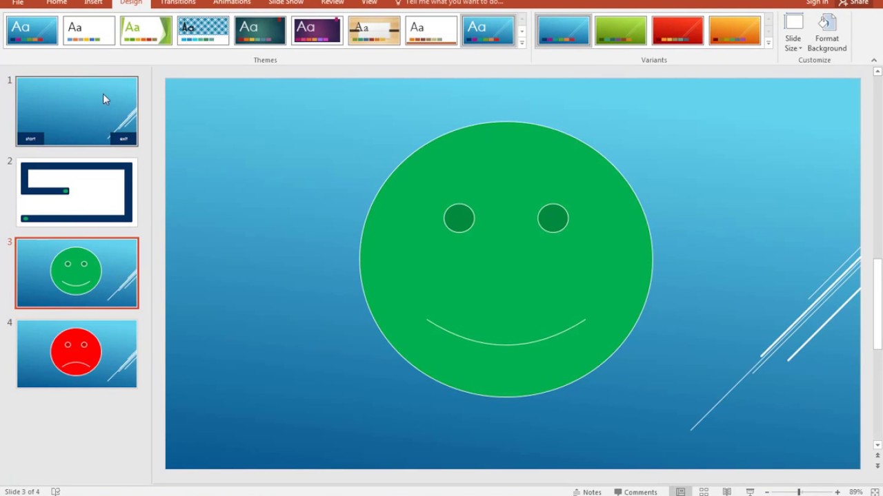 How To Make A Simple Game Using PowerPoint 2016!!