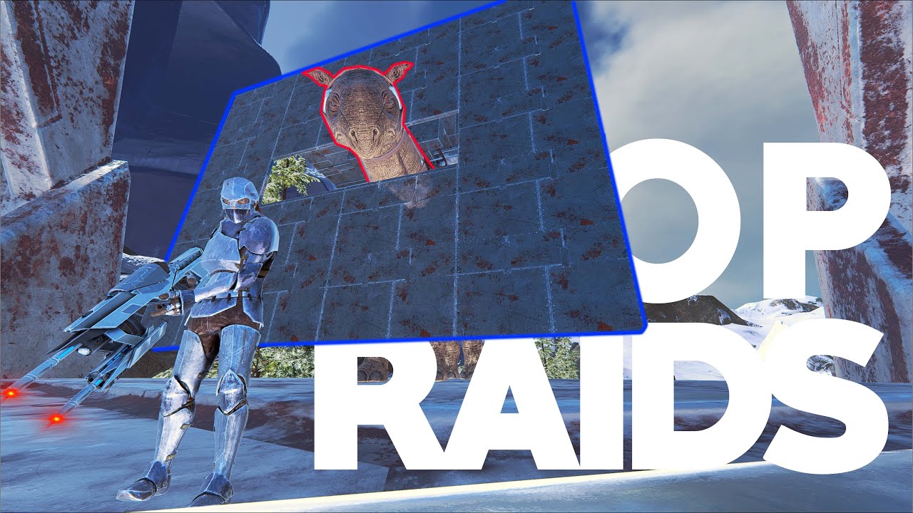 I Used The OP Methods To Raid In ARK