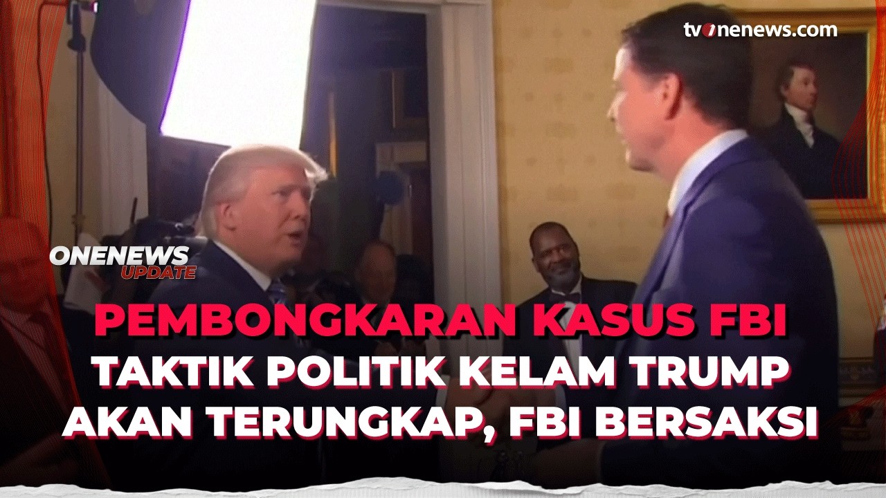 Politik Kelam Trump Akan Terbongkar, Mantan Direktur FBI Bersaksi di Pengadilan | OneNews Update