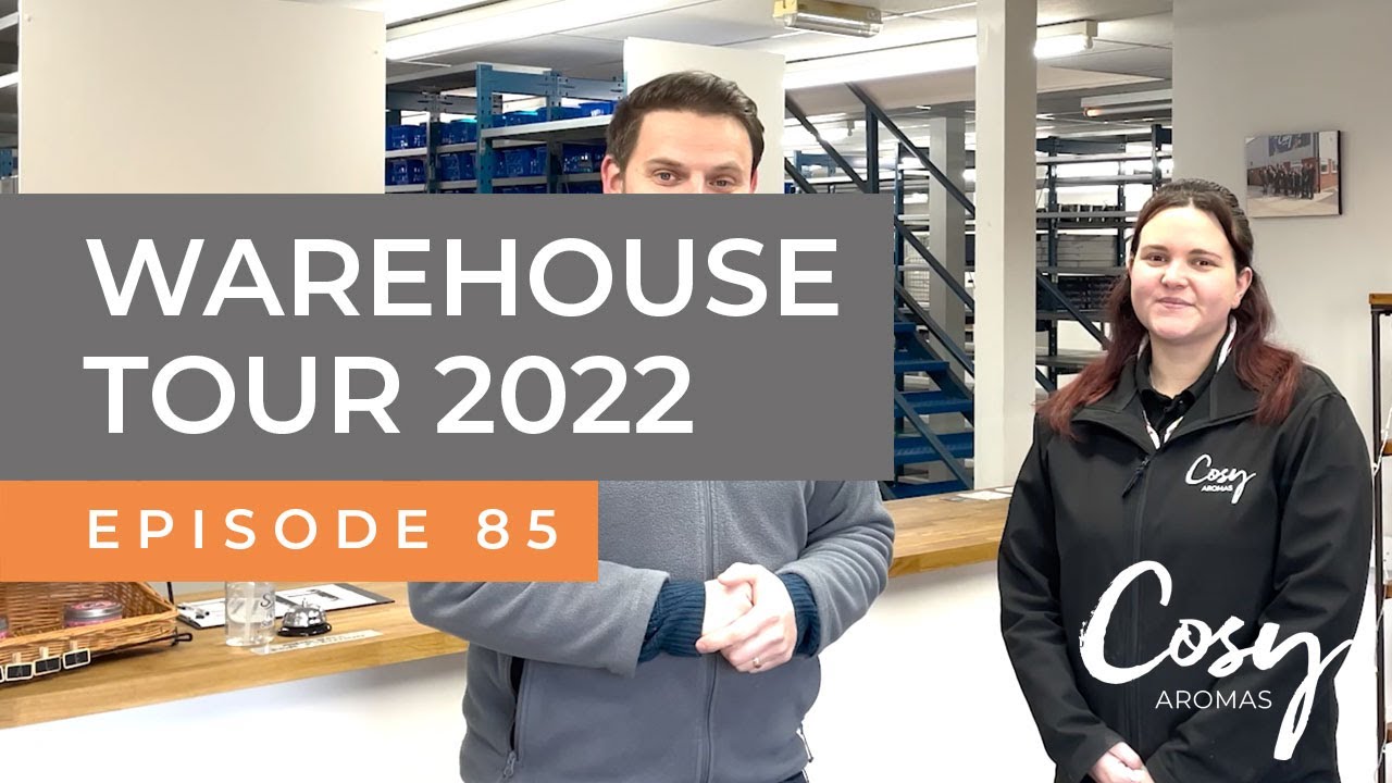 Warehouse Tour 2022 - See how we make our candles & wax melts in this behind the scenes factory tour
