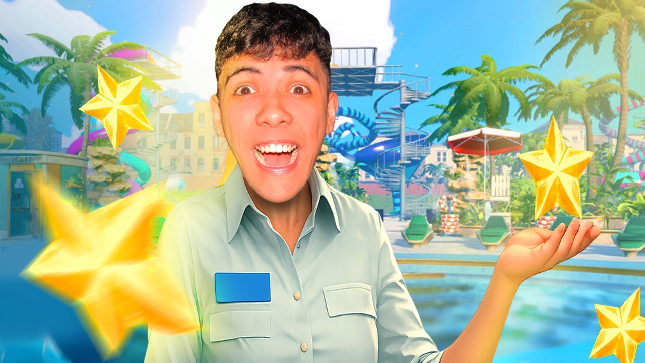EM BUSCA DAS 5 ESTRELAS! - WaterPark Simulator - Parte 4